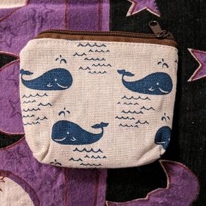 Canvas coin purse NWOT